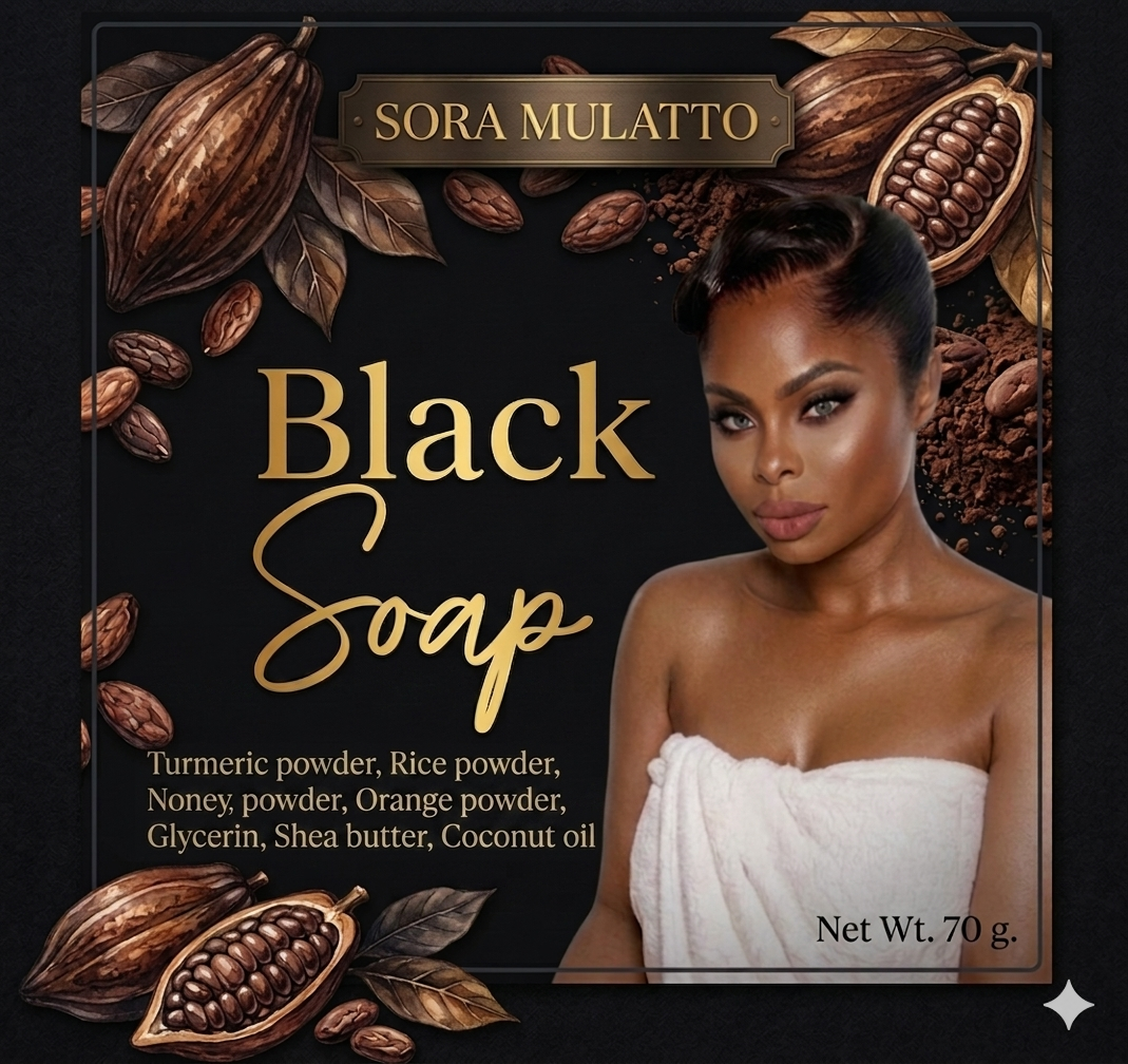 Super effective mulatto, black soap