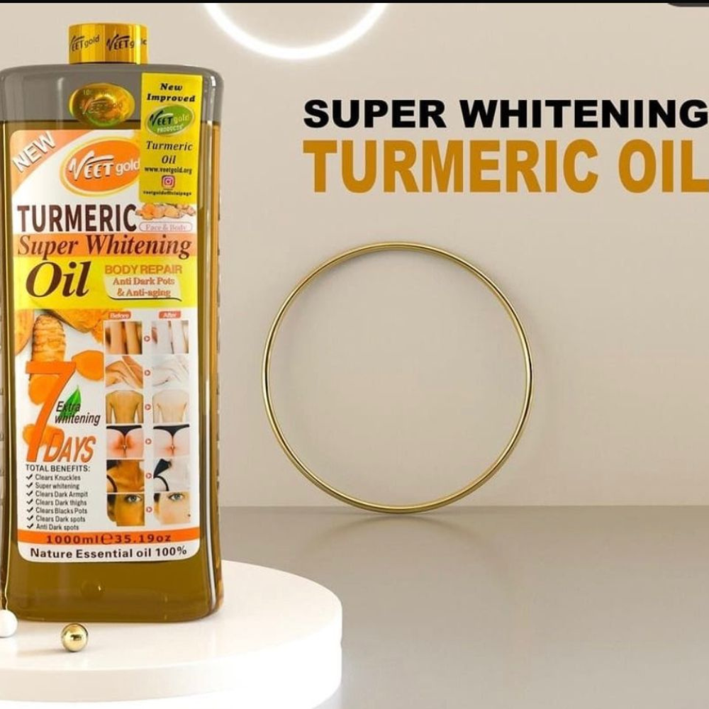 Turmeric super whitening supplement